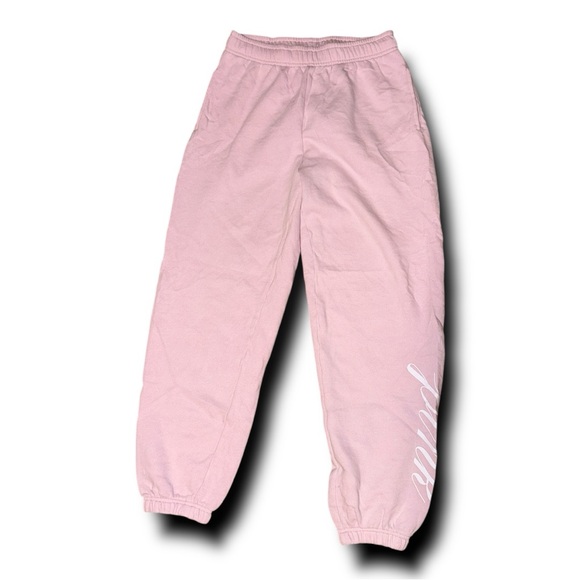 PINK Victoria's Secret Pants - PINK Victoria's Secret Pink Track Pants Relaxed Fit Joggers
